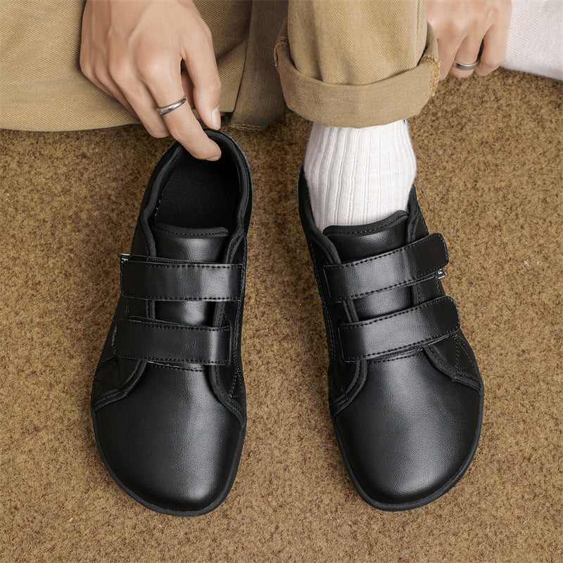Wide Toe Box Velcro Men's Shoes