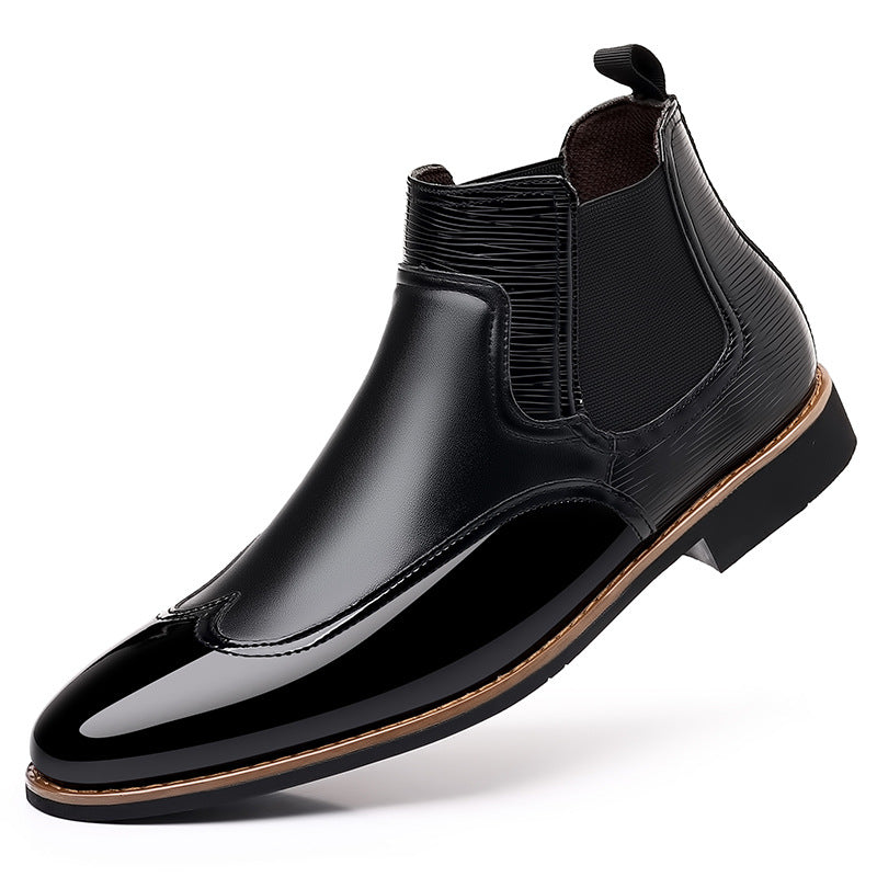 Men's Colorblock Chelsea Boots