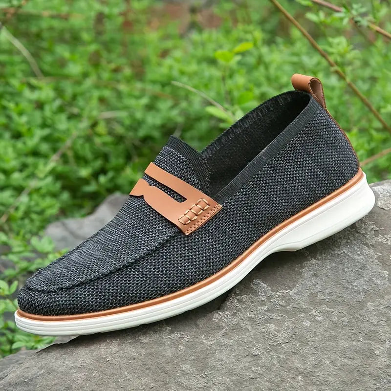 Men's Lightweight Breathable Slip On Penny Loafer Shoes