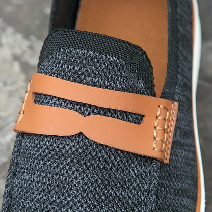 Men's Lightweight Breathable Slip On Penny Loafer Shoes