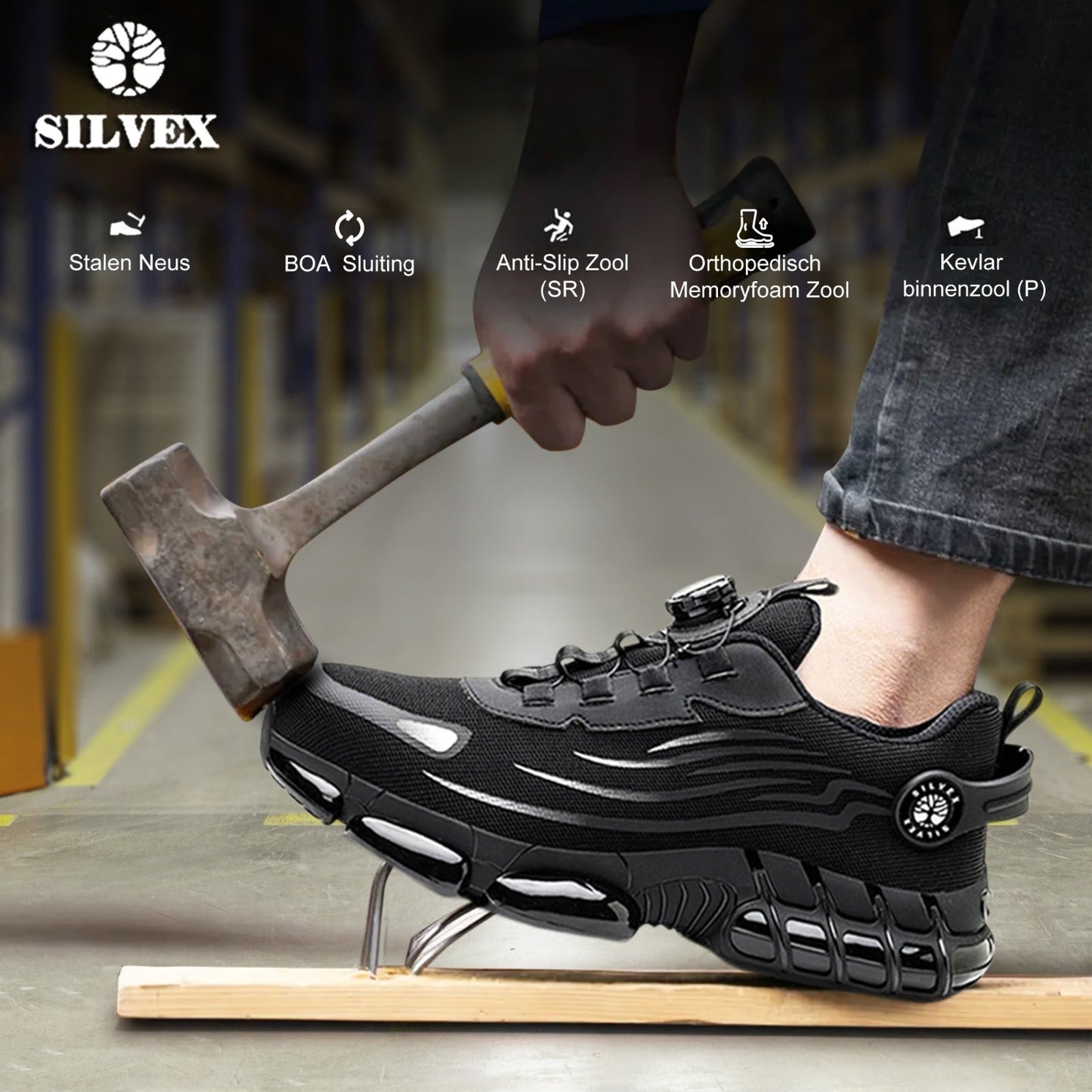Silvex® Cloudwalk Veiligheidssneakers