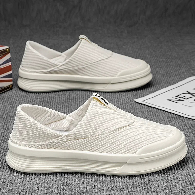 Slip-on mesh trendy shoes