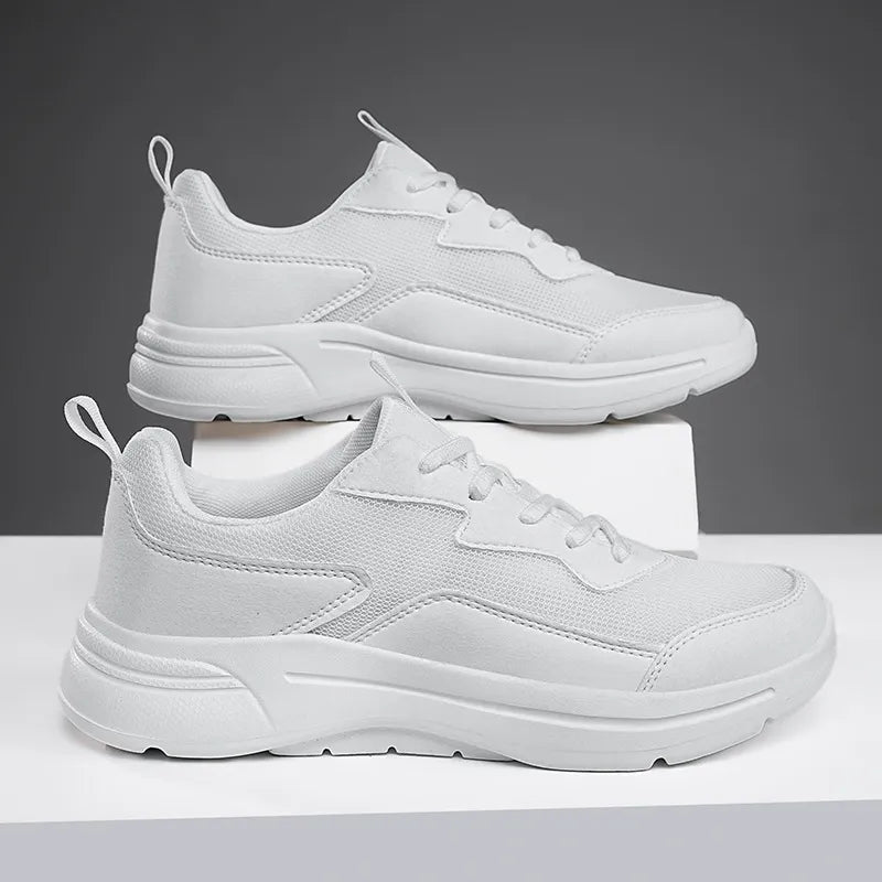 Autumn solid color comfortable orthopedic sneakers