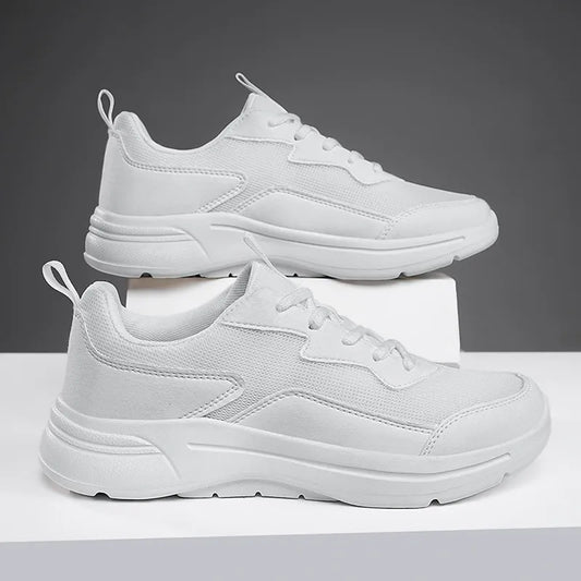 Autumn solid color comfortable orthopedic sneakers
