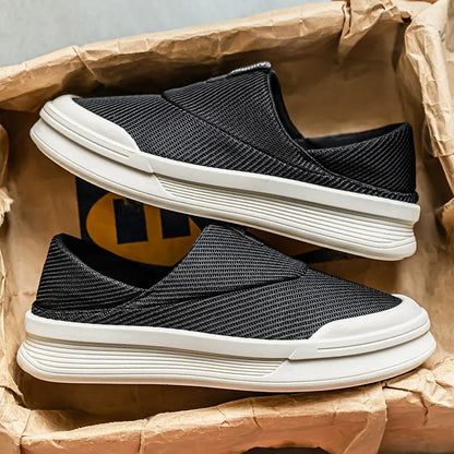 Slip-on mesh trendy shoes