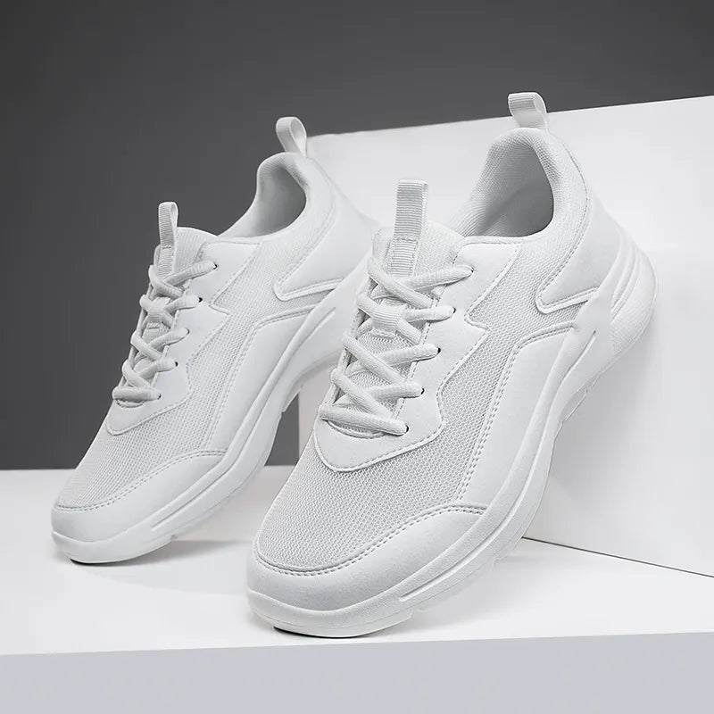 Autumn solid color comfortable orthopedic sneakers
