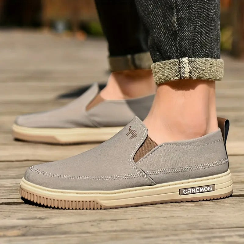 Men's Lightweight Breathable Slip-On Canvas