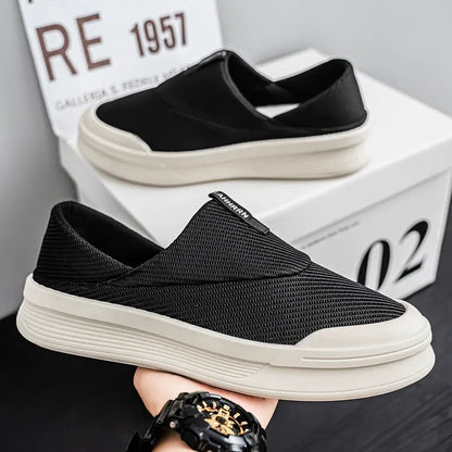 Slip-on mesh trendy shoes