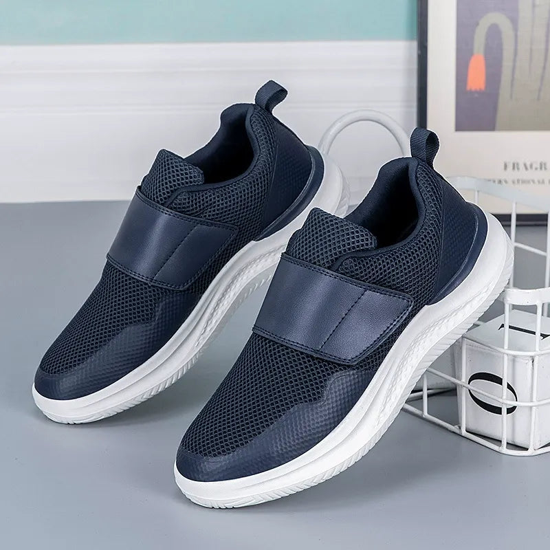 Adjustable Velcro Comfort Men's Shoes