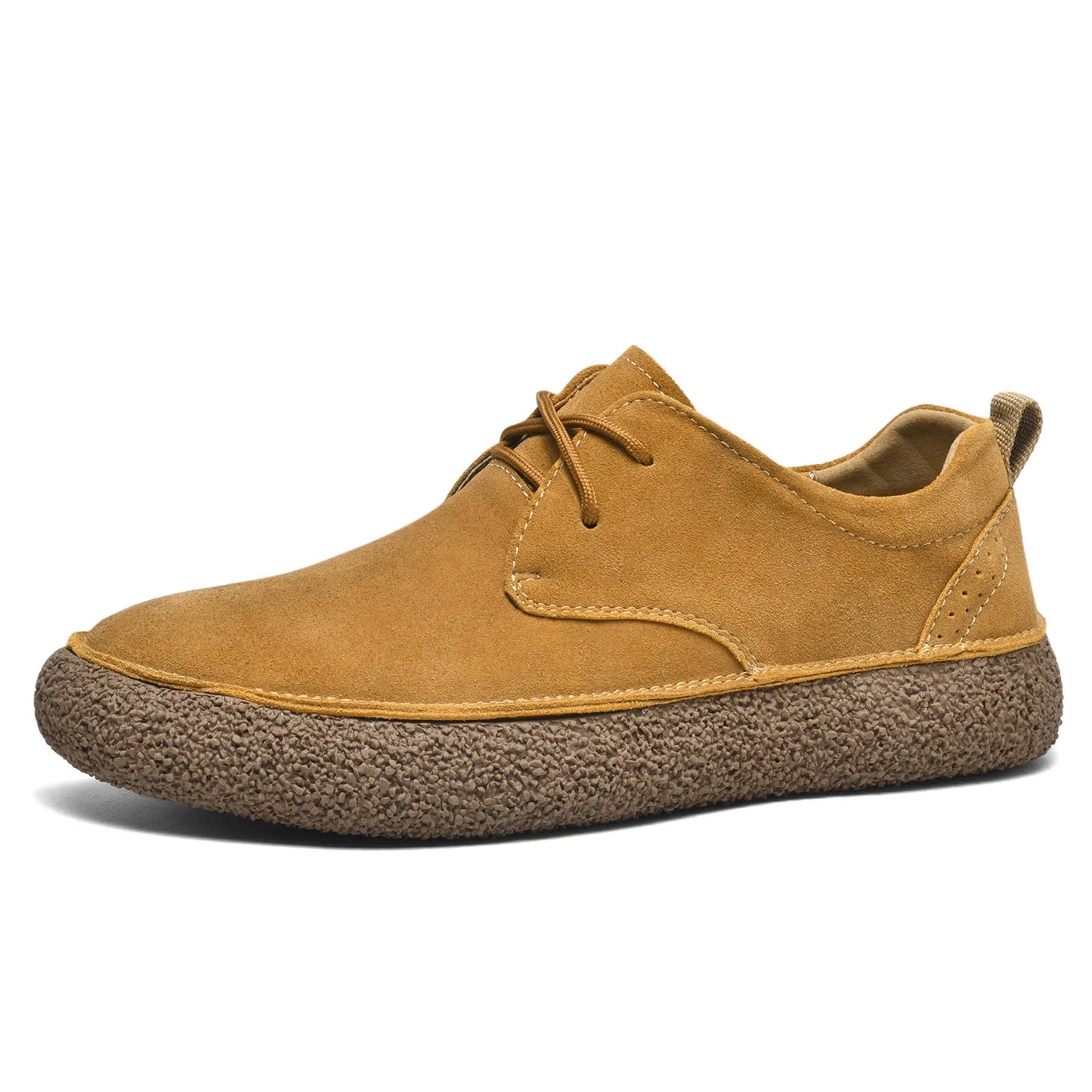 Suede Retro Chunky Casual Shoes