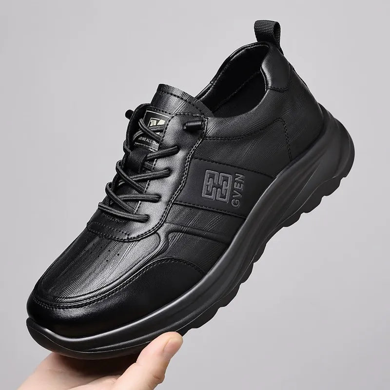 Slip On Comfy Leather Orthopedic Sneakers