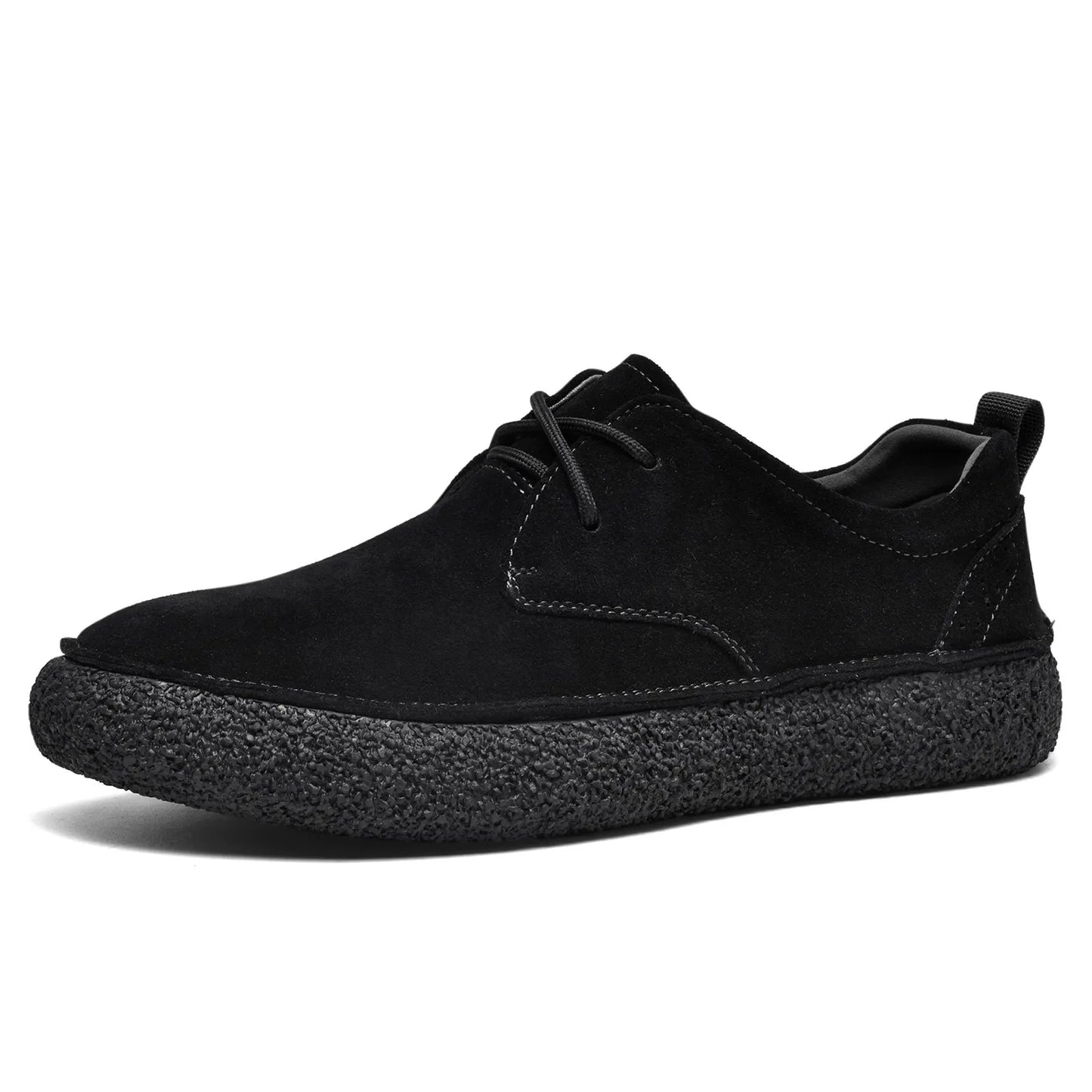 Suede Retro Chunky Casual Shoes