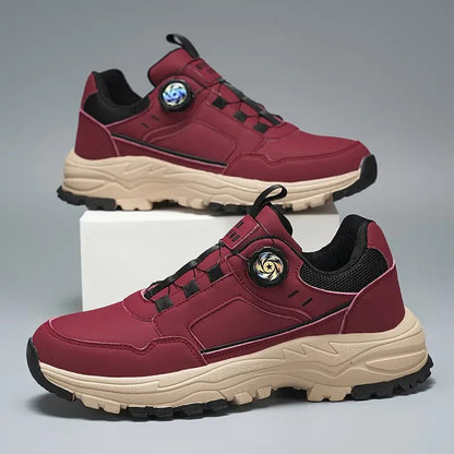 Stylish slip-on self-lacing men's sneakers