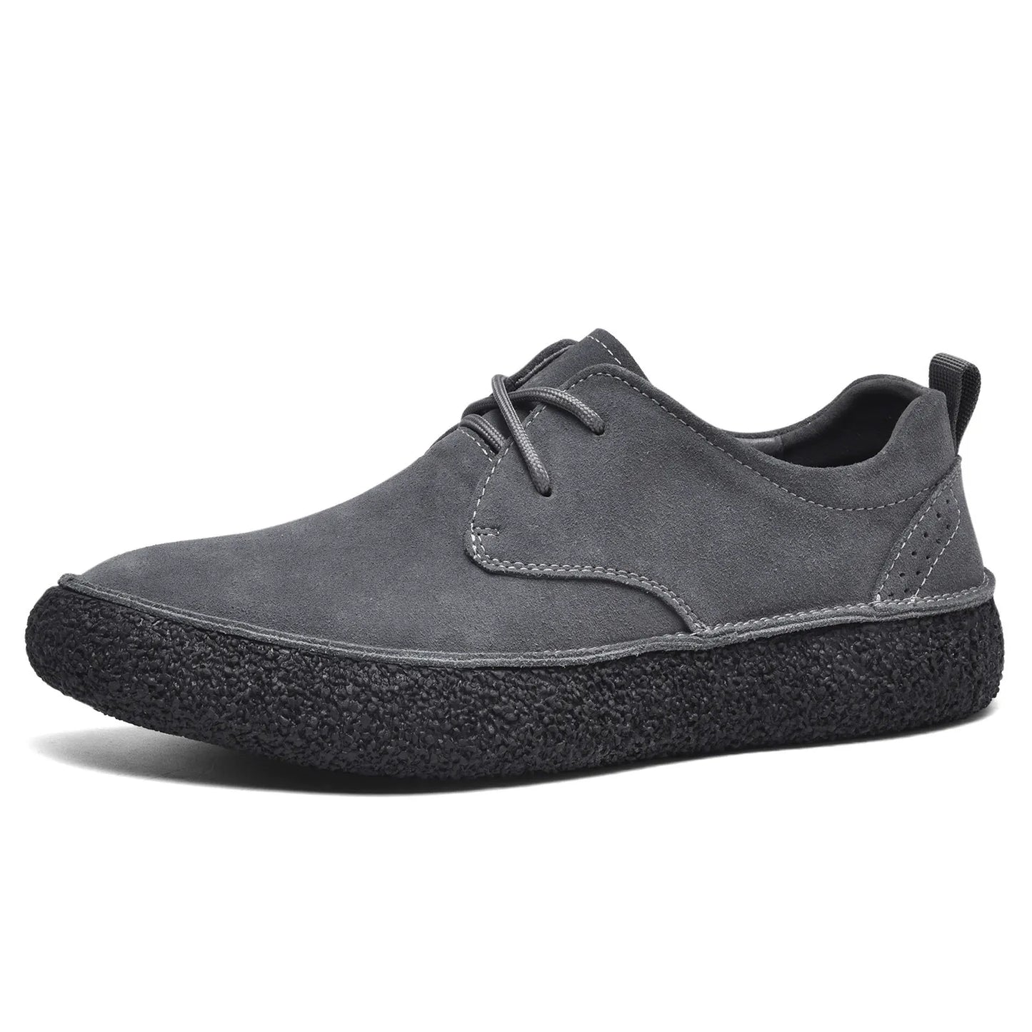 Suede Retro Chunky Casual Shoes