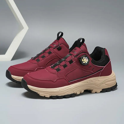 Stylish slip-on self-lacing men's sneakers