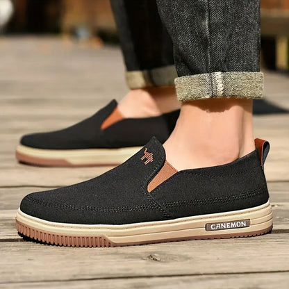 Men's Lightweight Breathable Slip-On Canvas