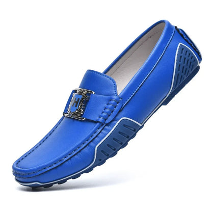 Breathable leather non-slip trendy casual leather shoes
