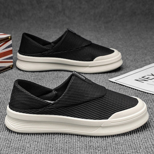 Slip-on mesh trendy shoes