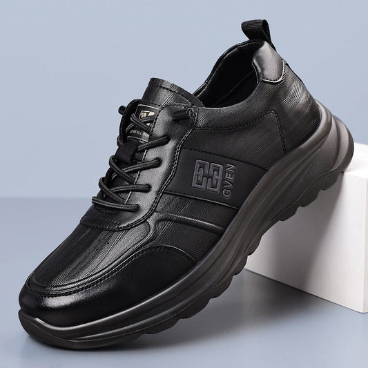 Slip On Comfy Leather Orthopedic Sneakers
