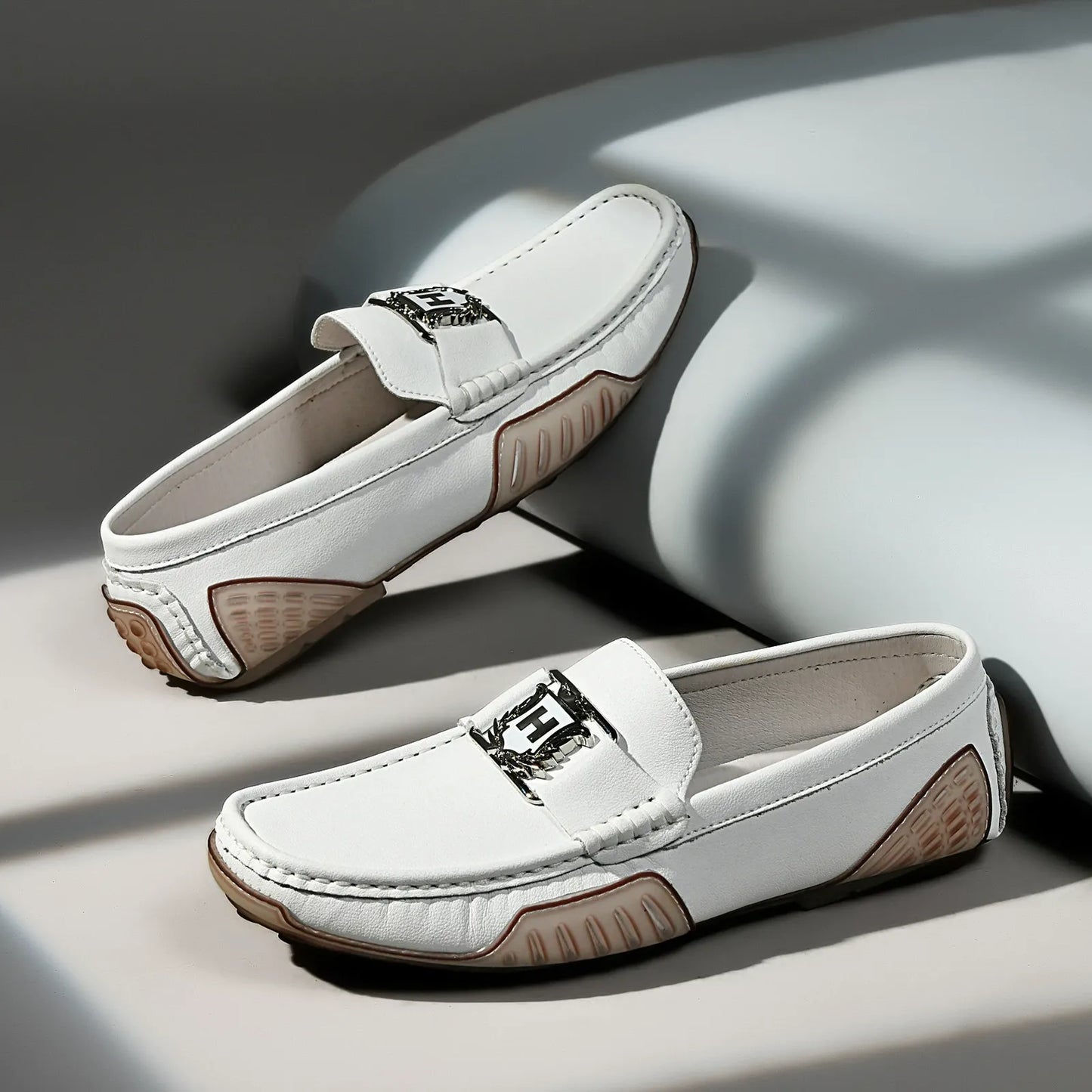 Breathable leather non-slip trendy casual leather shoes