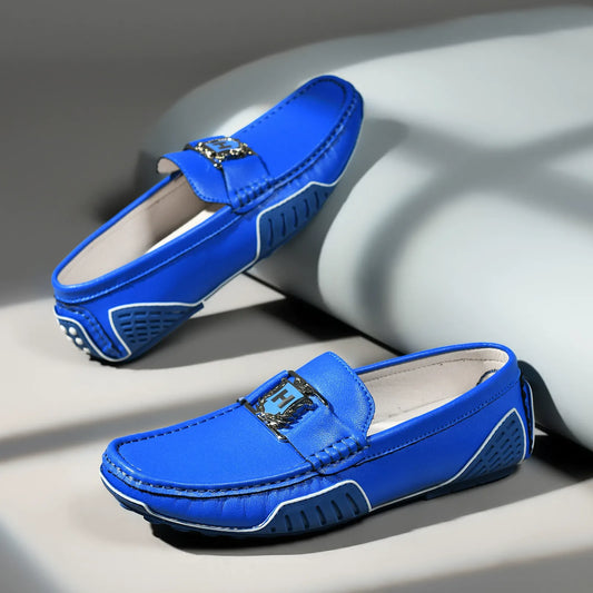 Breathable leather non-slip trendy casual leather shoes