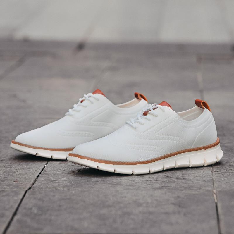 Bellkmart Autumn Comfy breathable Orthopedic Oxford Sneakers For Wide Feet