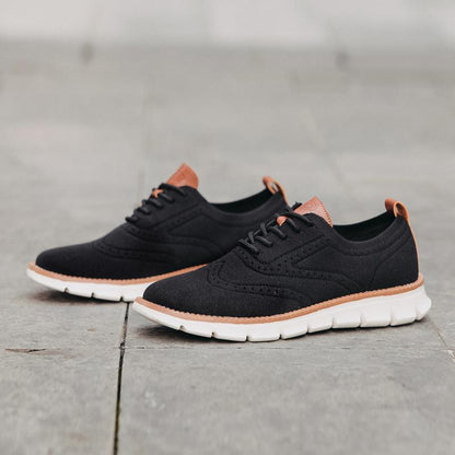 Bellkmart Autumn Comfy breathable Orthopedic Oxford Sneakers For Wide Feet